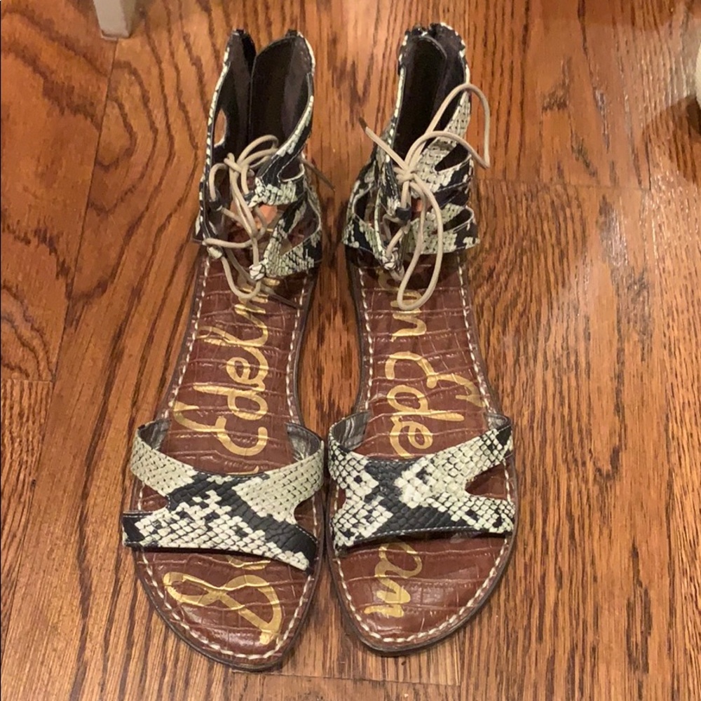 Sam Edelman Snakeskin Sandals
